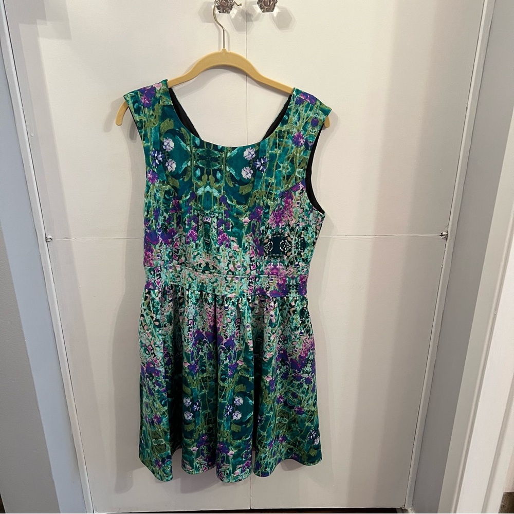 Cynthia Rowley  lined, zip up the back dress
